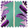 Miami, Purple - Roman Blind
